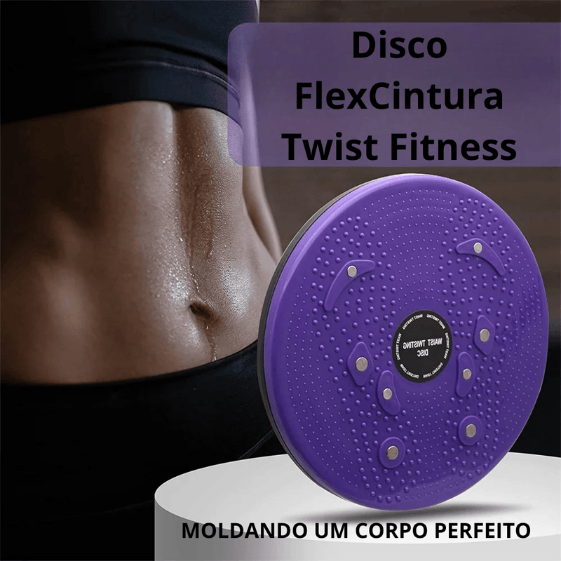 Disco FlexCintura Twist Fitness - NakaVariedades